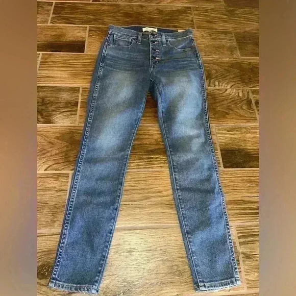 Madewell Denim - NWT Madewell 10" High-Rise Skinny JeansDewitt Wash: Button-Front TENCEL